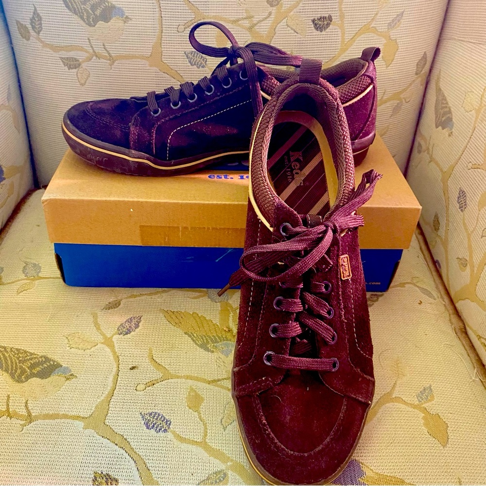 Keds suede espresso 9.5